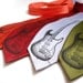 Electric Guitar tie - Microfiber Rock and Roll Necktie
