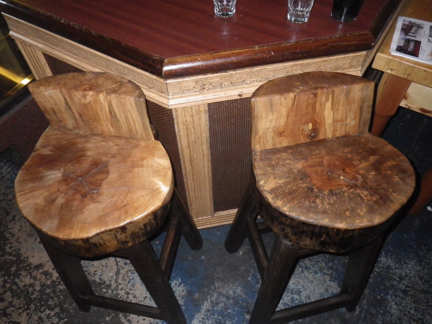 Stump Bar Stools