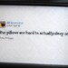 Your Favorite Kanye West Tweet - Hand-stitched and Framed - Made to Order