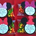 Mickey Mouse or Minnie Mouse Clear pillow boxes for Birthday or any themed party
