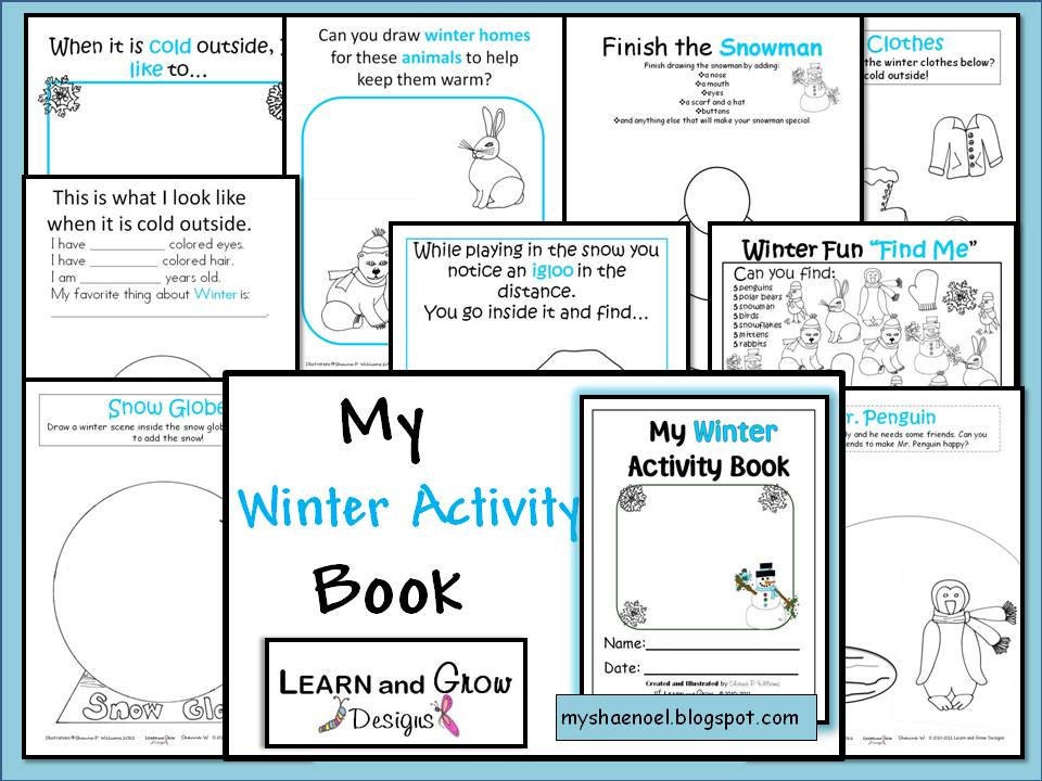 My Winter Activity Book PDF