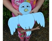 The Little Bird Puppet, Art Project, and Nursery Rhyme Poster
