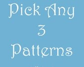Pick Any 3 Patterns, mamastellato