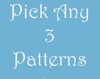Pick Any 3 Patterns, mamastellato