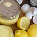 Mason jar gift labels - lemon - 12pc - regular or wide-mouth