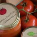 Mason jar gift labels - tomato - 12pc - regular or wide-mouth
