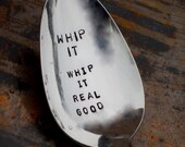 Whip It,  Whip It Real Good