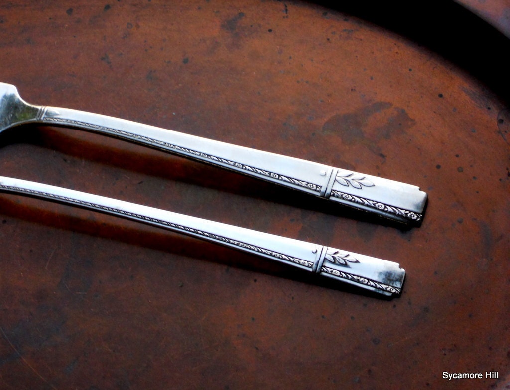 Wanna Spoon - Wanna Fork (TM) - Organically Upcycled Vintage Silverware by Sycamore Hill