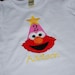 1st 2nd 3rd 4th 5th Birthday Personalized Elmo t-shirt
