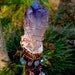 Artemis Antler Wand- Amethyst, moonstone and labradorite