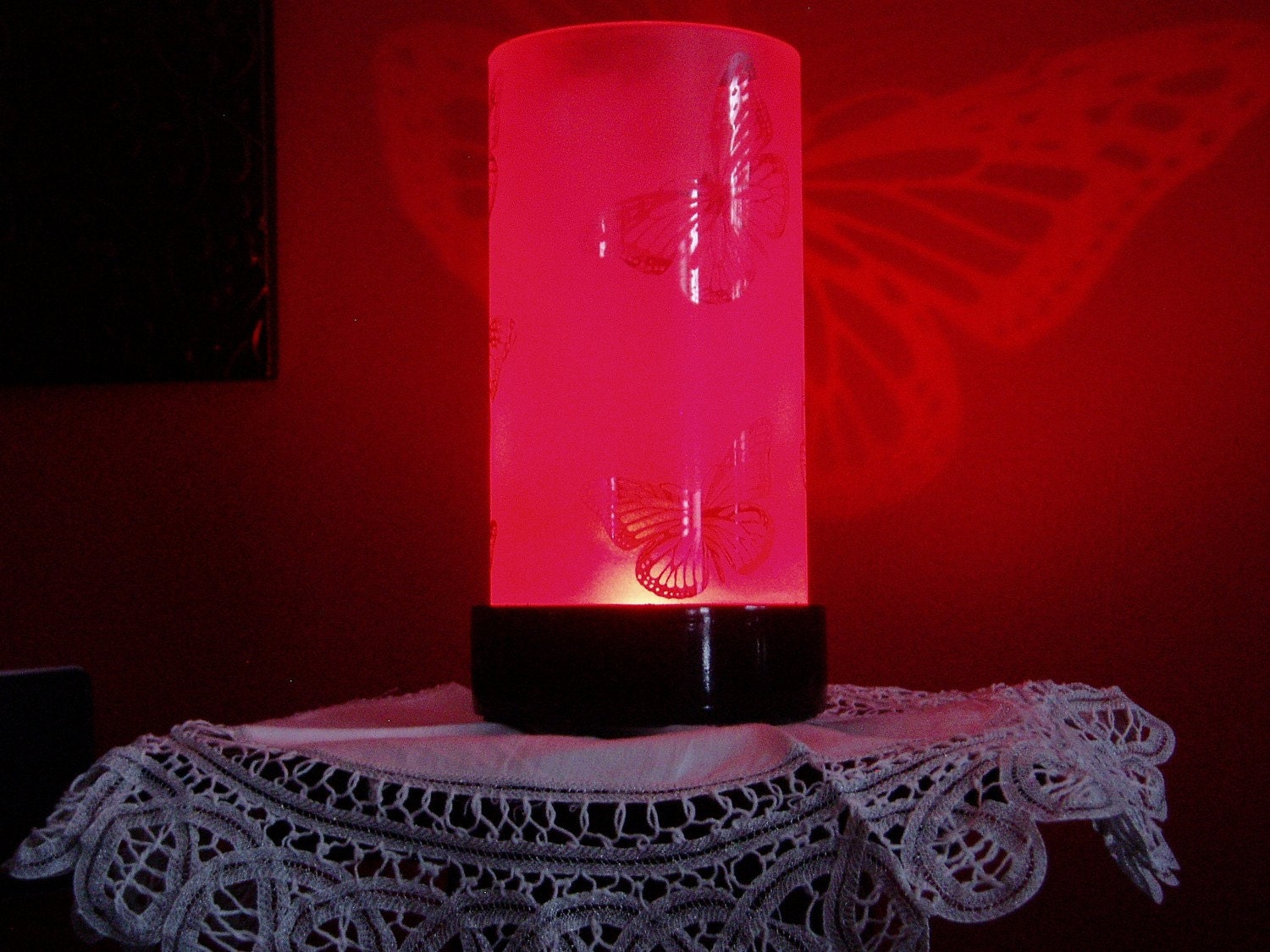 Rainbow Butterfly Mood Lamp Remote Controlled