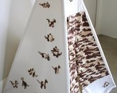 Tent teepee Dinosaur theme wall art Coupon available