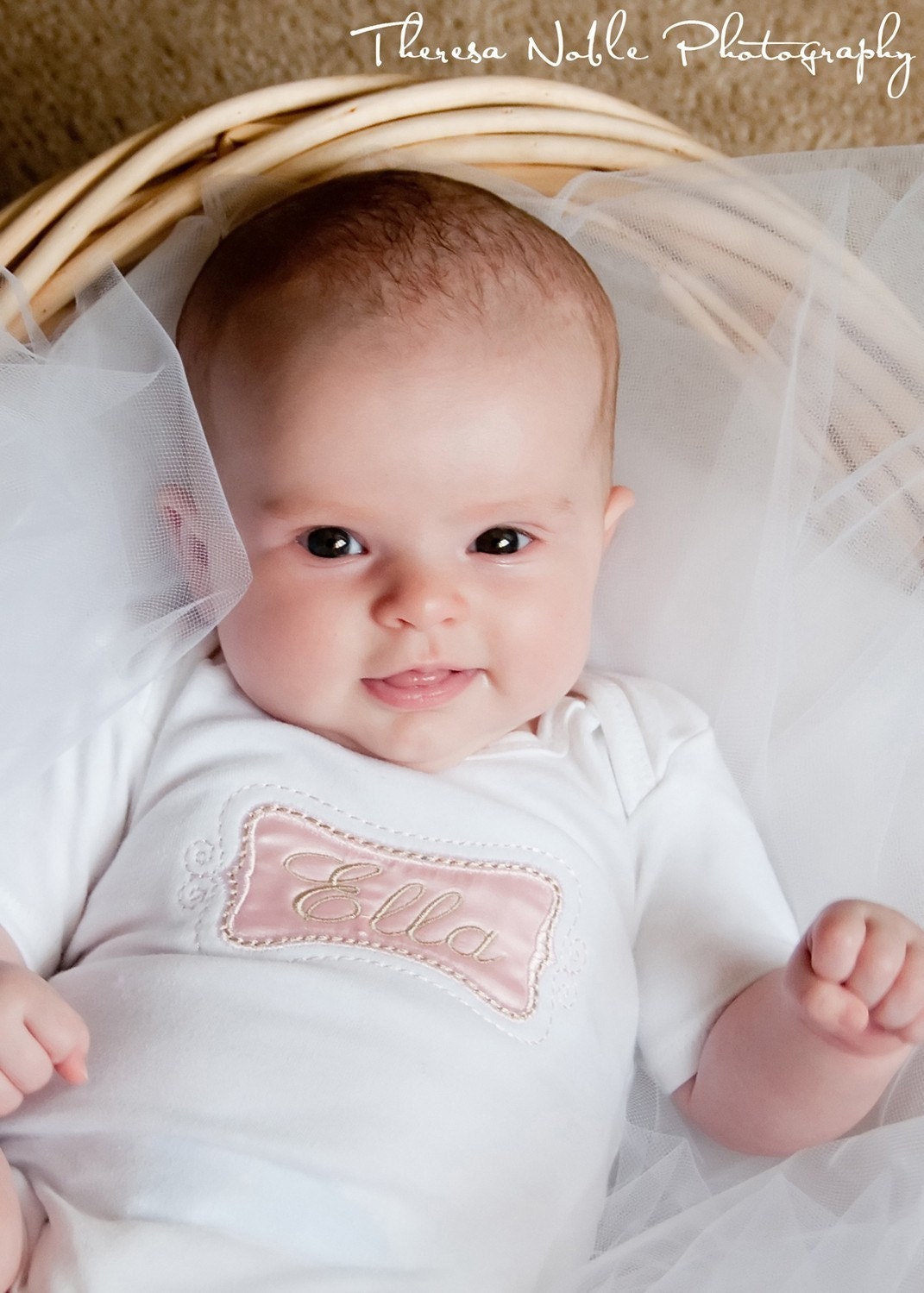 Angel Wing Personalized Onesie