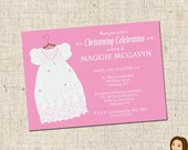 PRINTABLE Baby Girl Christening/Baptism Party Invitations Il_170x135