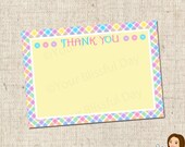 PRINTABLE Spring Time Flowers Thank You Cards Il_170x135