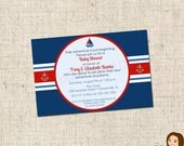 PRINTABLE Nautical Baby Shower Party Invitation Il_170x135
