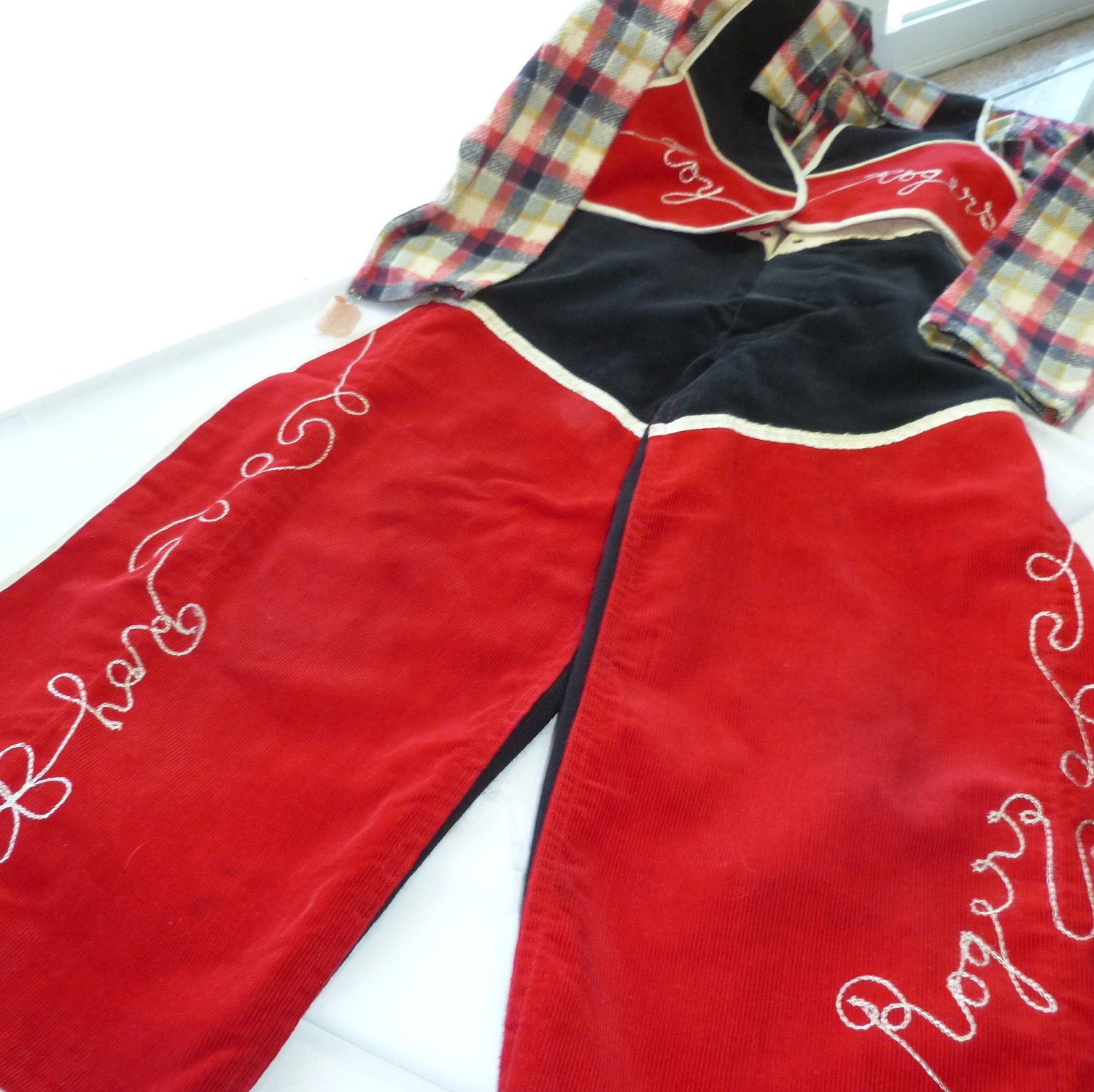 Vintage Roy Rogers Child's Costume Outfit