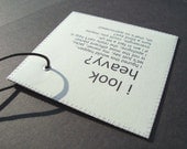 Unique Gift for men women Who Have Everything...and want to take it all with them on their travels. Personalized Luggage Tag. LE MINI