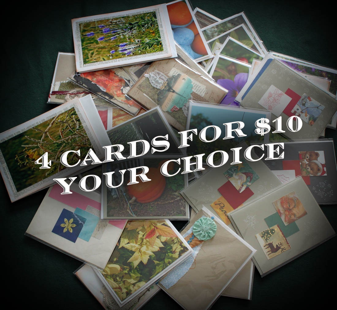 Any 4 cards from store inventory