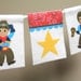 Vintage Cowboy Cutie - Birthday Decoration Banner (felt & fabric)
