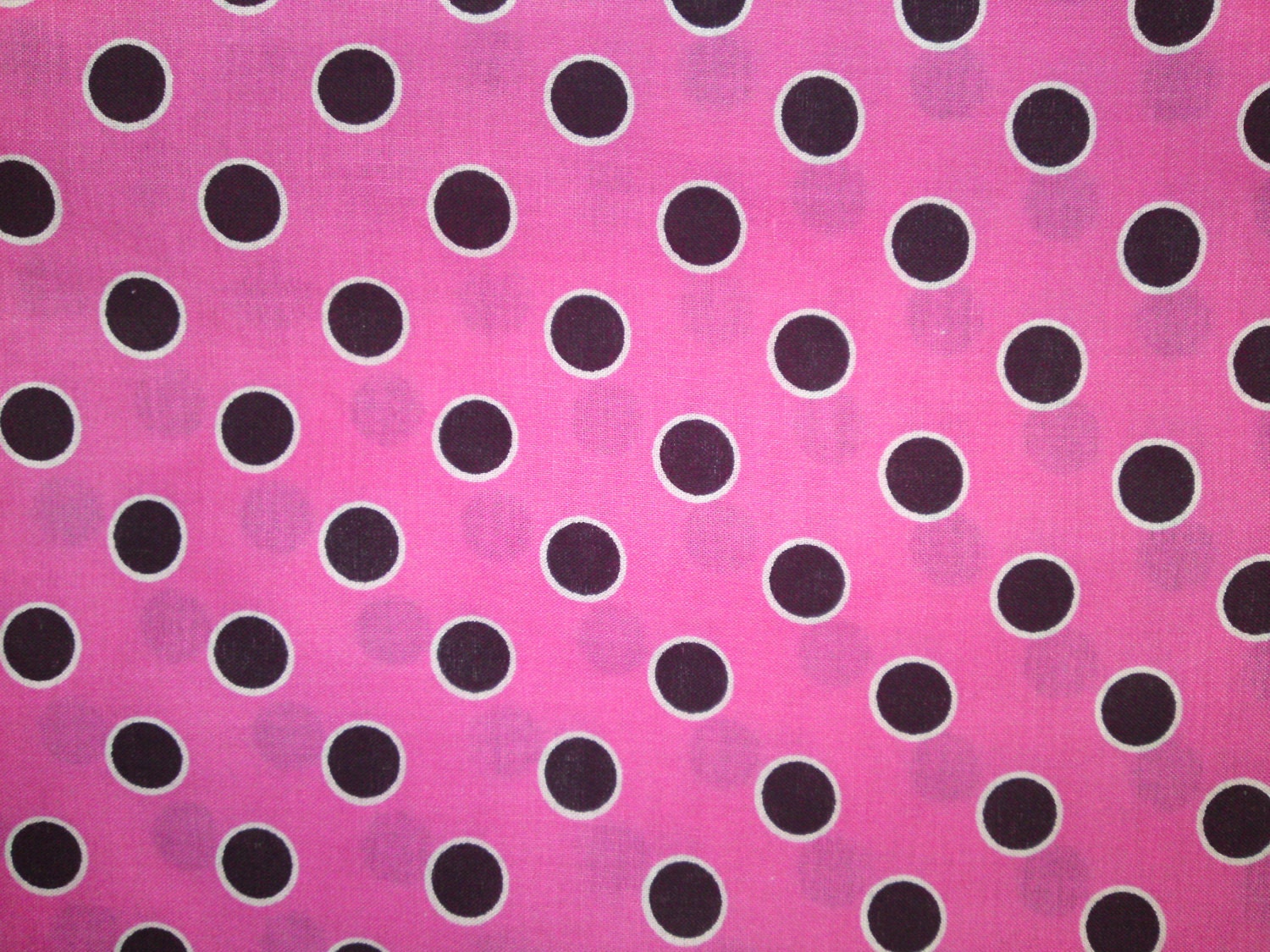 Pink LadyBug Table Runner