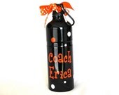 Black Personalized Stainless Steel Water Bottlle
