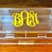 Personalized Acrylic Jewelry Box
