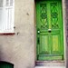 Green Door Photography - Paris Door Art  french home Decor 8x10 french photo emerald green kelly green
