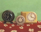 Vintage Alarm Clock Still Life - Westclox Big Ben - Moonbeam