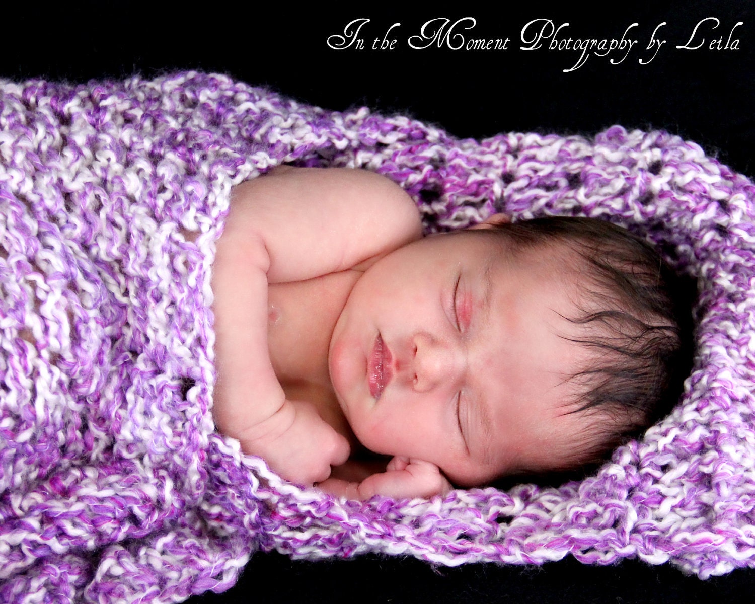 Crochet Newborn Hammock or Wrap