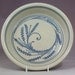 Blue Wheat Spiral Pie or Quiche Plate