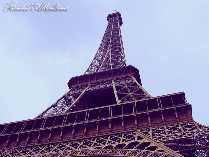 Looking Up At Eiffel Tower - Paris, France 8x10 Fine Art Photograph