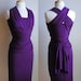 Convertible Infinity Dress, Pencil Skirt in Purple