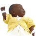 Yellow baby sweater, baby cardigan, baby shrug, short sleeve, baby bolero Baby girl. Easter Spring. Baby shower