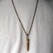Wooden Stake Necklace