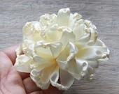 Fabric Flower Tutorial-  Knotted Chrysanthemum Plus DIY Wedding, Headband and Accessories Tutorials
