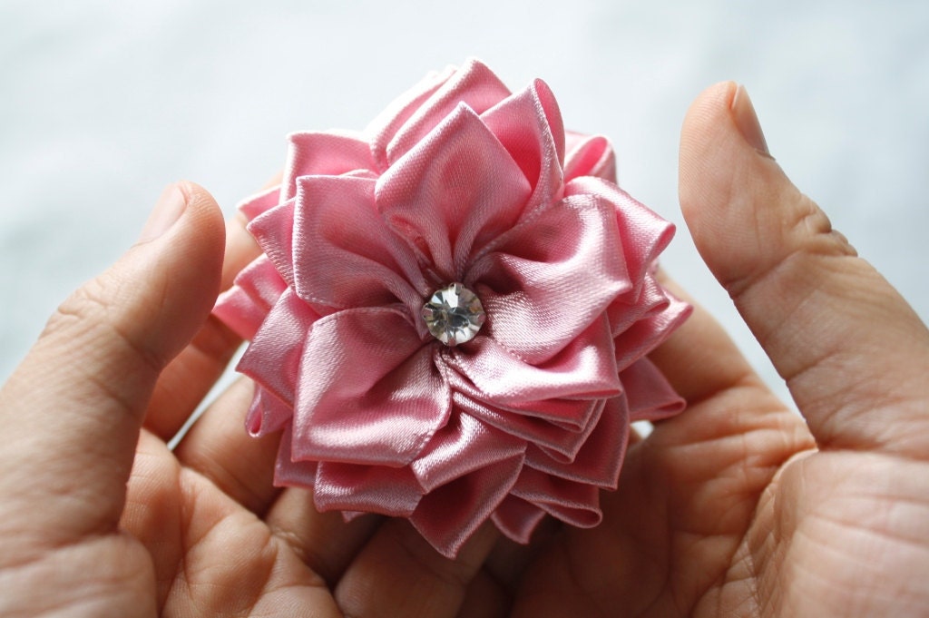 Fabric Flower Pattern - Sweet Blossom - With Baby Headband and Accessories Tutorials