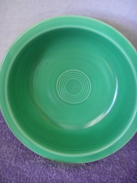 Fiesta Green Nappy Bowl