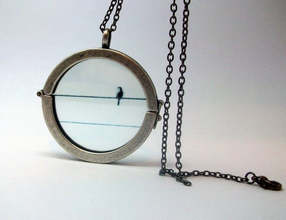 Waiting for You Bird Necklace