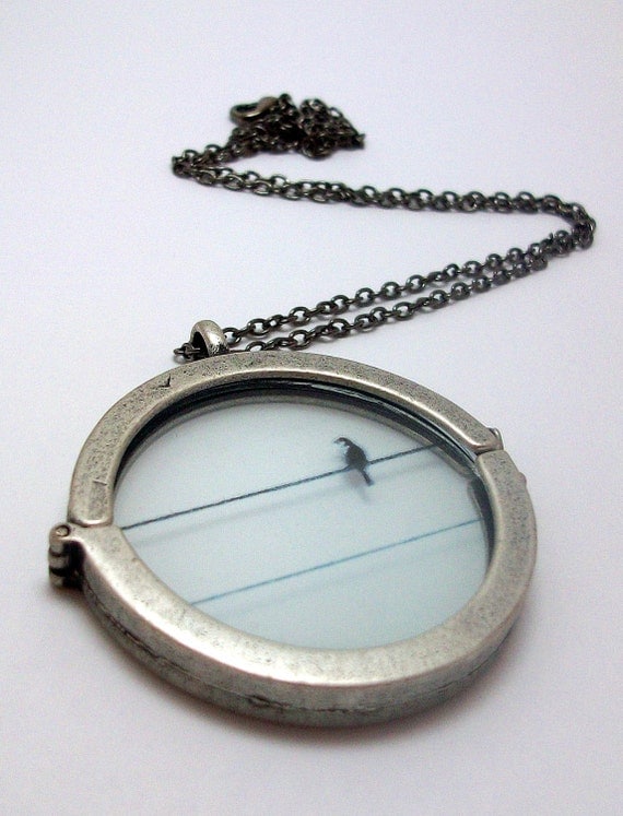 Waiting for You Bird Necklace