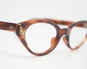 rhinestone vintage cat eye glasses retro