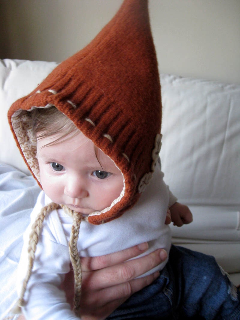 Pixie Hat - PDF Pattern - Autumn Leaves