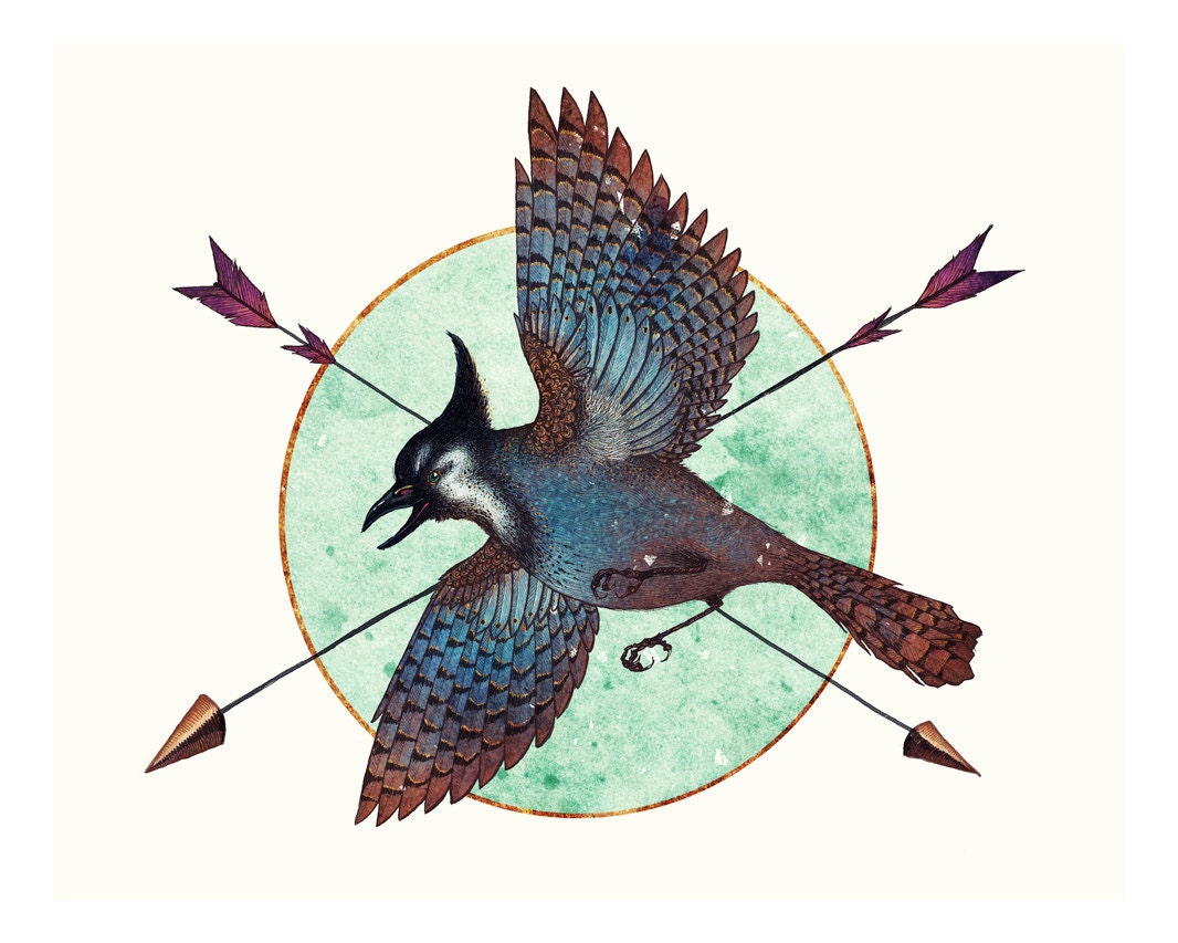 The Mocking Jay II 8x10" Print