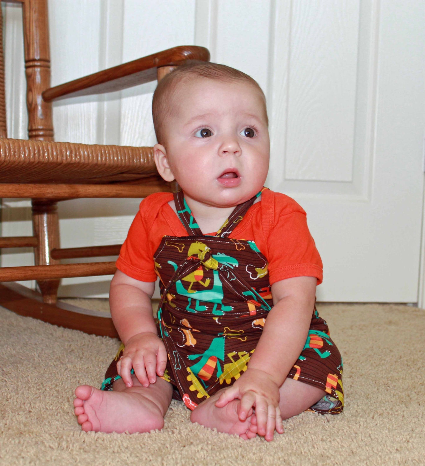 Boy's Knot Romper children's clothing sewing pattern PDF tutorial COMBO PACK boys and girls