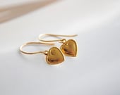 Tiny Mexican Heart Earrings