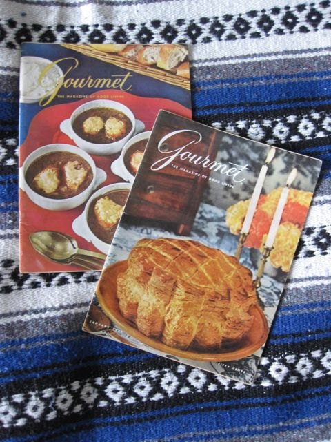 Gourmet: The Magazine of Good Living from January and February of 1965