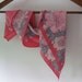Pink and Grey Bouquet Vera Oblong Scarf