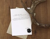 Printable / Modern Organic Wedding Invitation Card (DIY)