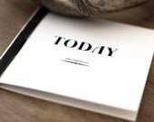 Printable / Vintage Modern Wedding Program Cover (DIY)
