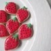 Mini strawberry sugar cookies - 3 dozen